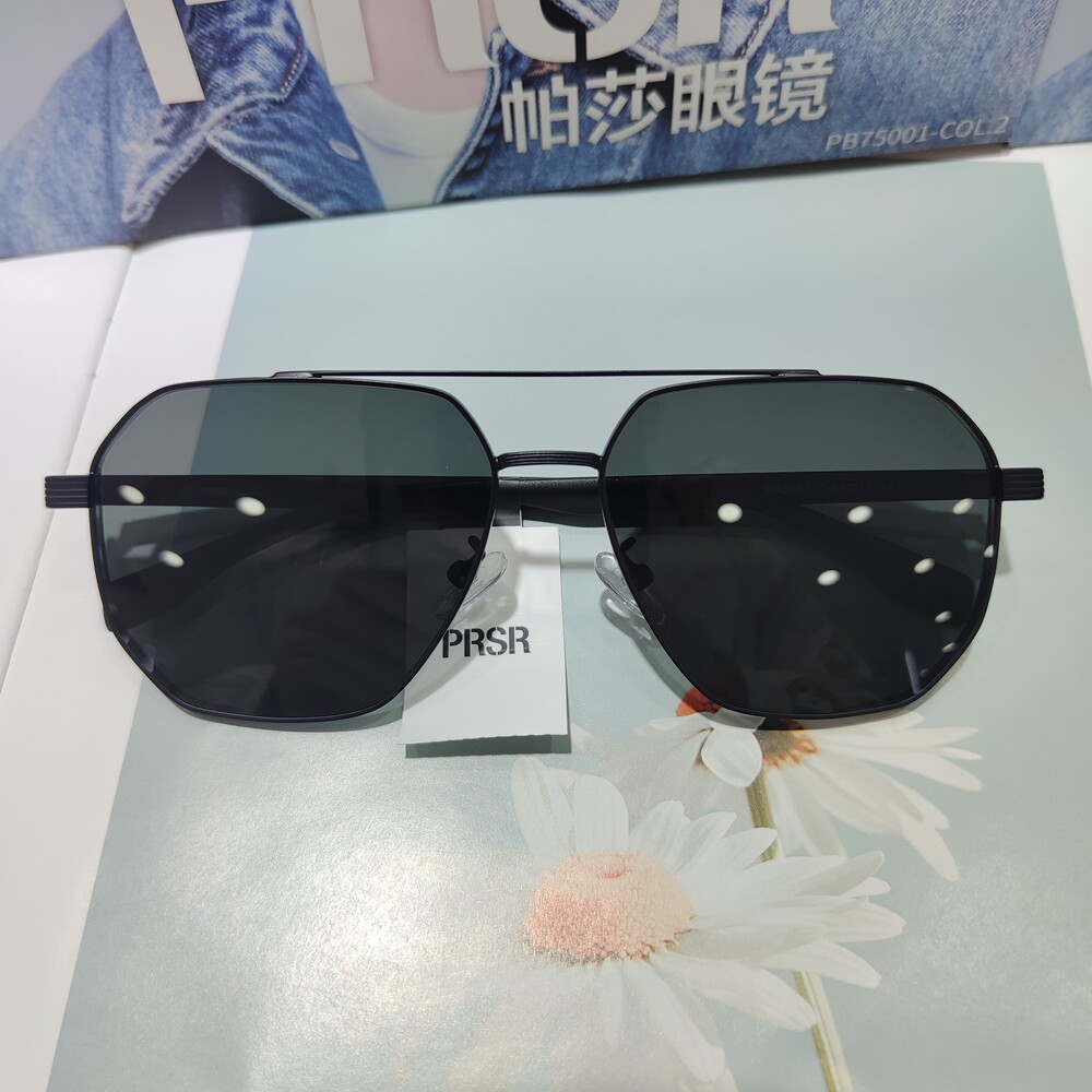 帕莎新款2025年太阳镜正品飞行员高级感男近视偏光墨镜潮PS5051