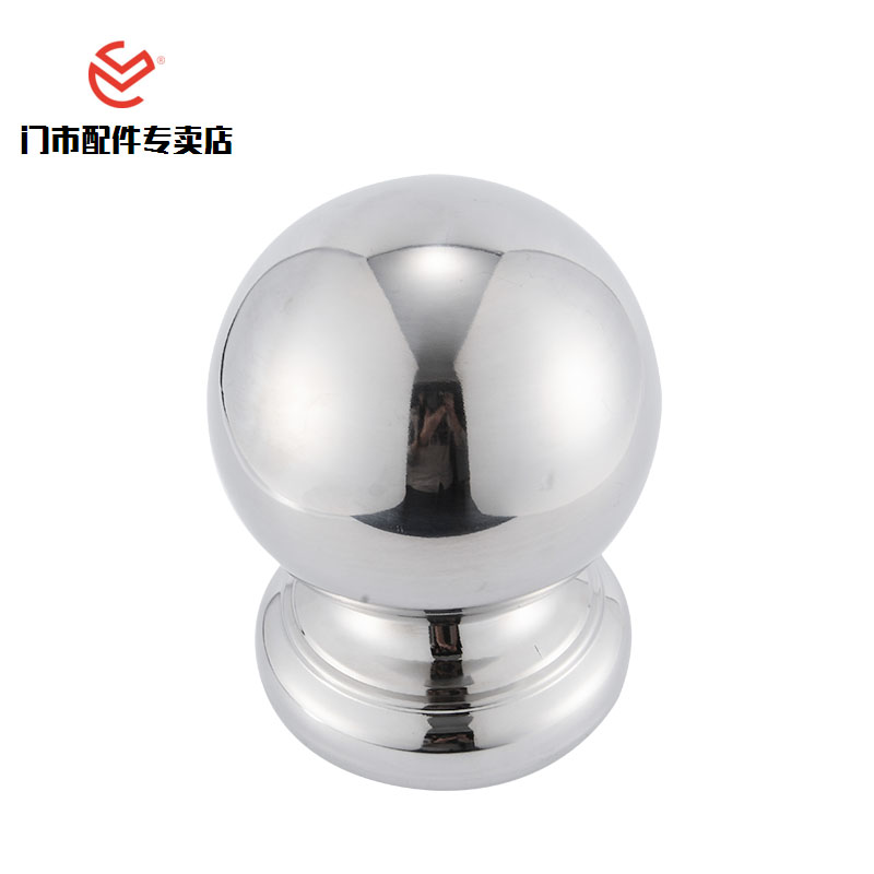 304不锈钢连体球空心球圆型托管球座扶手楼梯装饰圆球51/60/76球