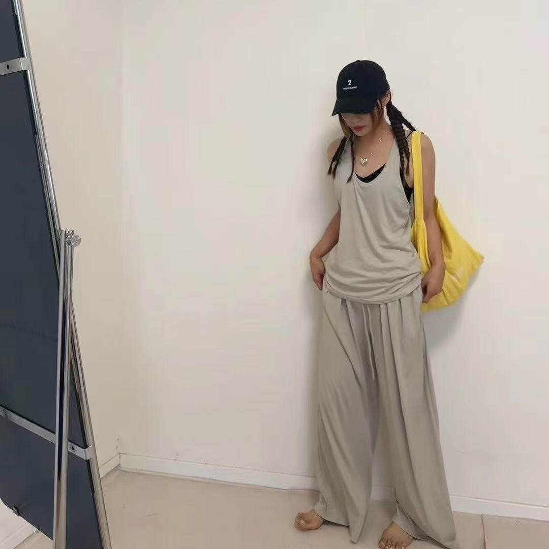 东大门2025夏季新款休闲裤女休闲裤