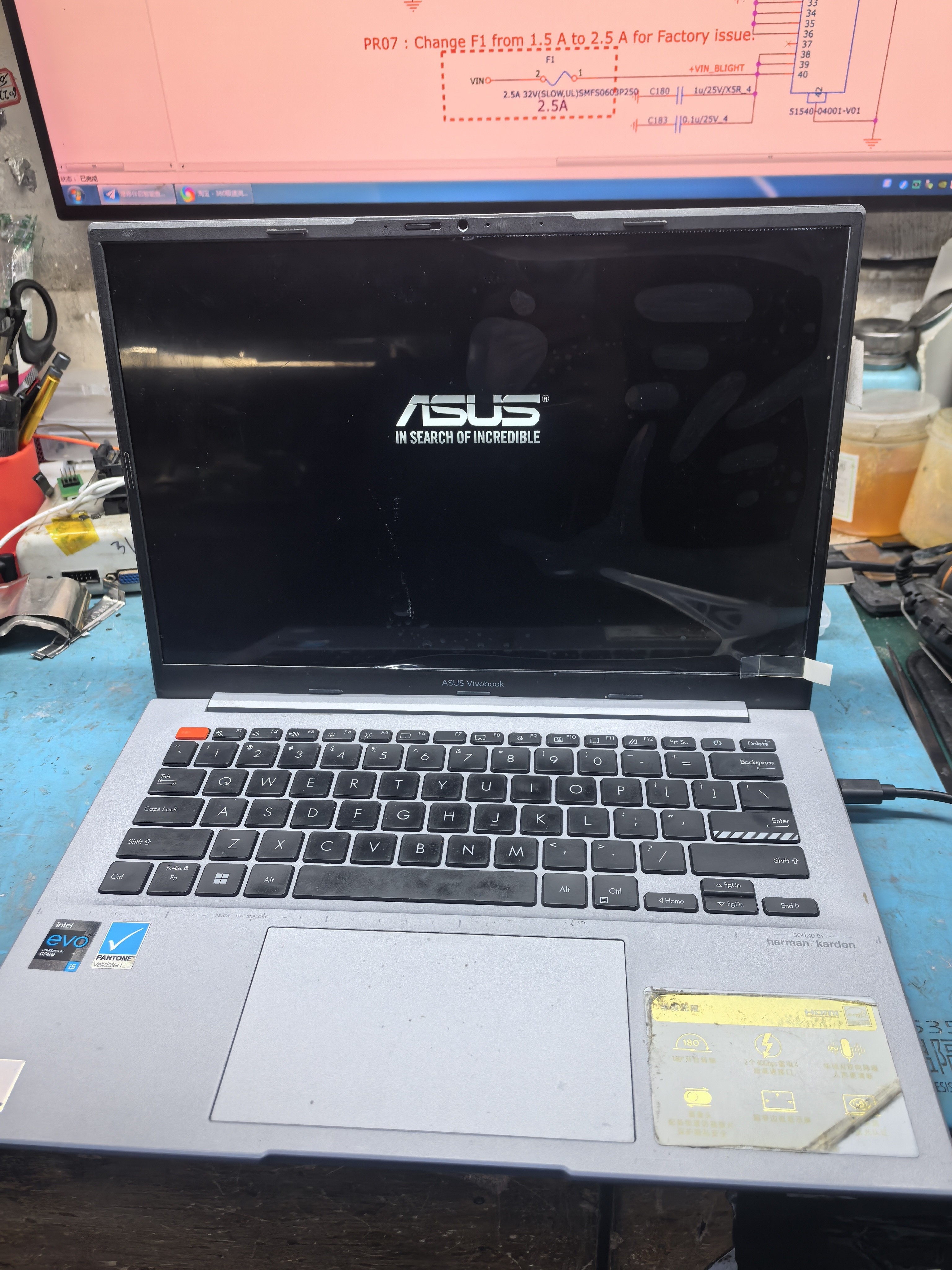 ATN40YK09  ATNA56AC01华硕k3402z K3502原装屏幕OLED改装IPS