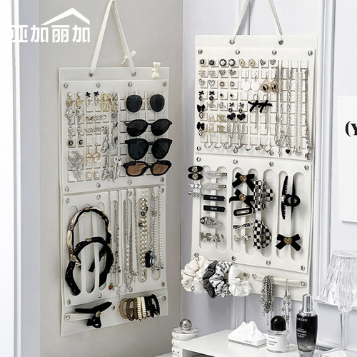 毛毡省空间首饰发饰挂袋