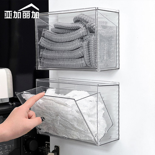 壁挂式一次性鞋套收纳盒