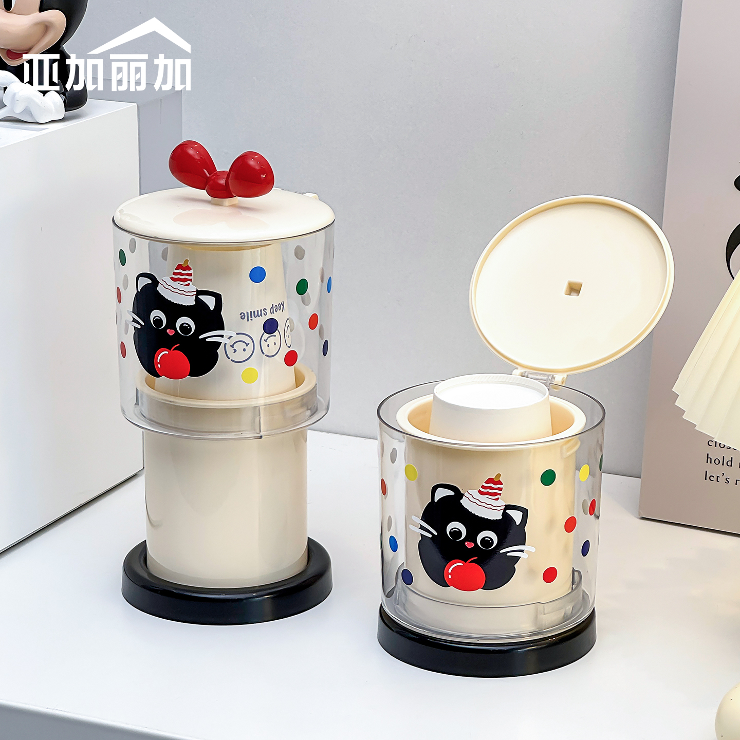 防尘一次性杯子收纳架