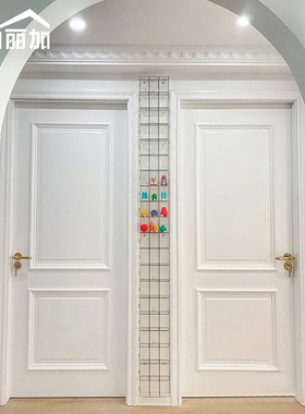 盲盒收纳置物架壁挂式免打孔泡泡玛特手办盒防尘罩模型摆件展示柜