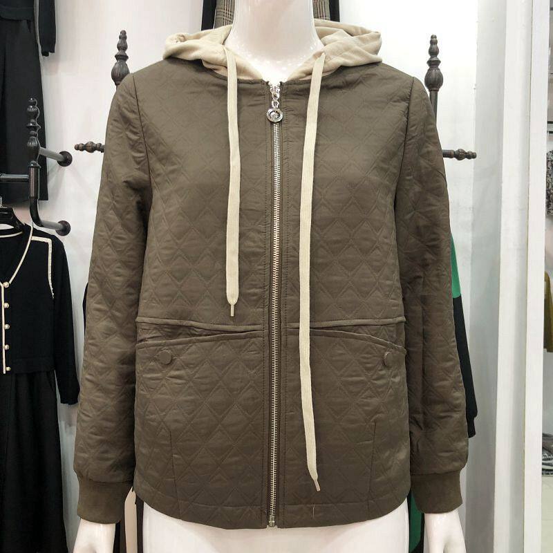 红娅轩2w0902秋冬装商场同款短款外套女2022韩版小个子妈妈夹克