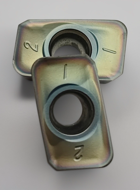 数控铣刀片七彩APMT160420开粗刀片 铣床开粗刀粒调制钢 不锈钢