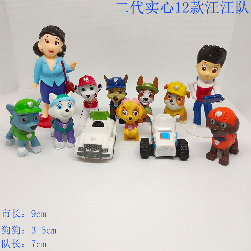 汪汪队烘焙甜品台生日蛋糕装饰