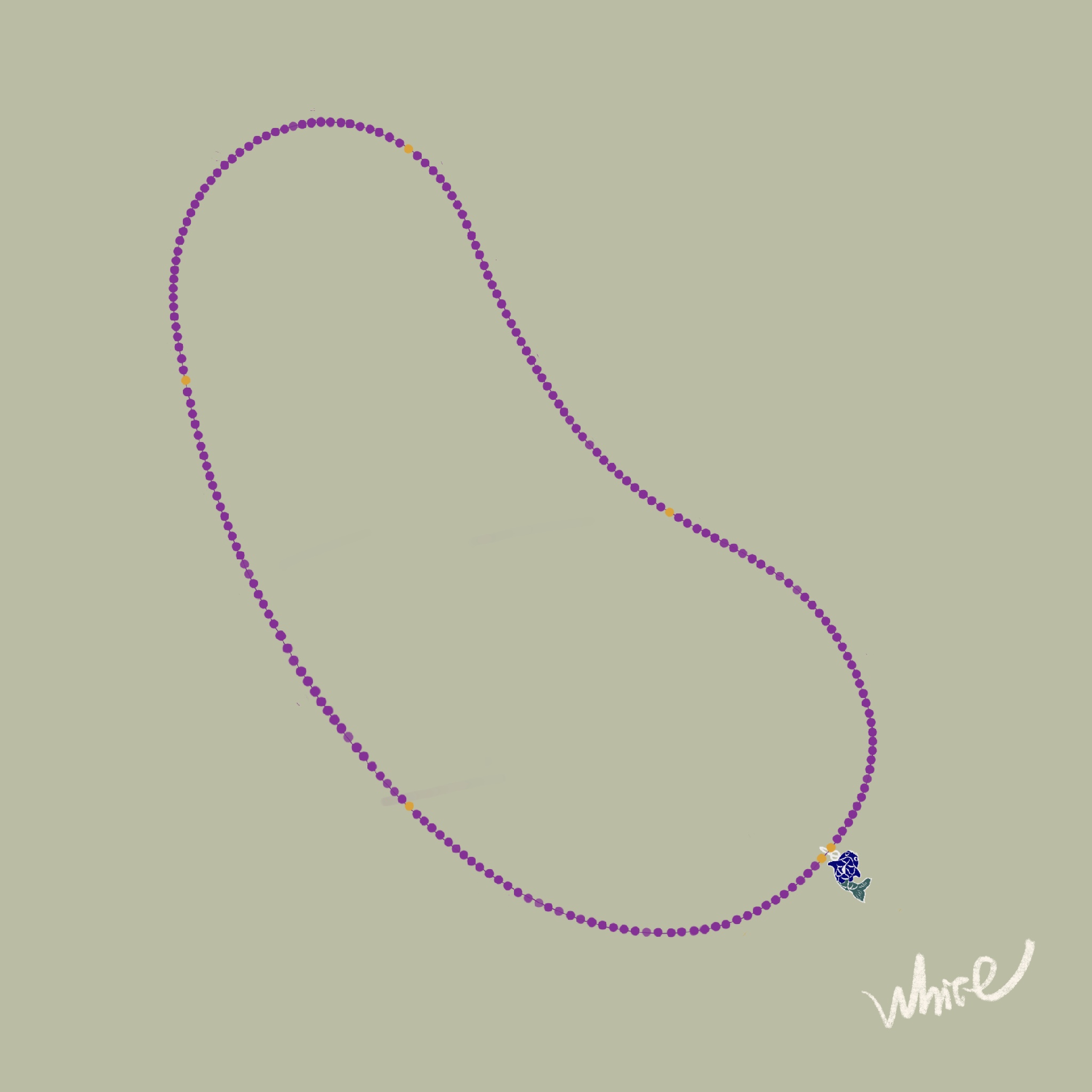 紫水晶串珠文创清心珠216