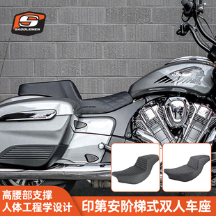 美产Saddlemen适用于印第安车座坐垫14后酋长大师 侦察兵挑战者