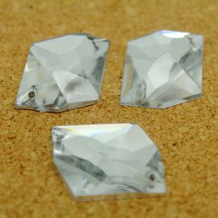 diy平底亚克力手缝钻18包邮