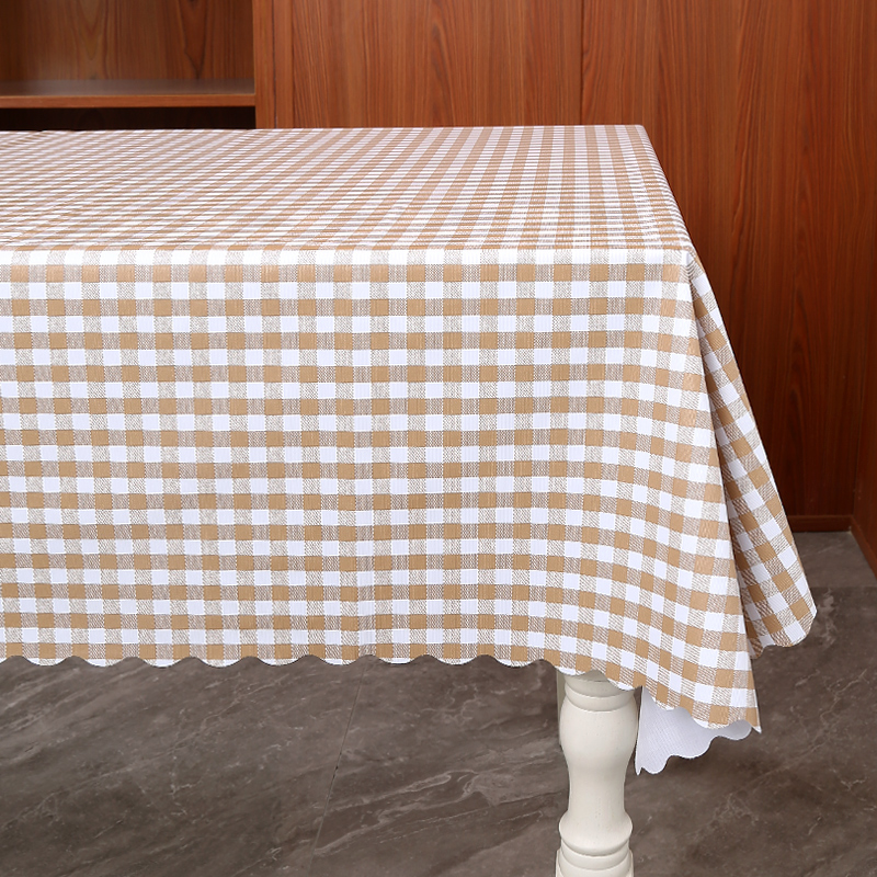 桌布防水防油免洗pvc餐桌布艺简约网红北欧长方形格子台布茶几桌,居家布艺,桌布,淘宝优惠券,粉丝福利购,淘宝优惠卷