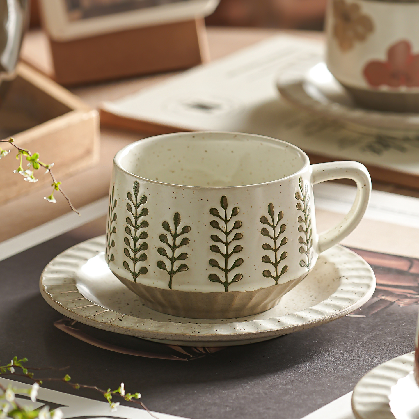 拿铁咖啡杯意式浓缩手冲咖啡杯拉花专用美式品鉴咖啡杯子高档精致