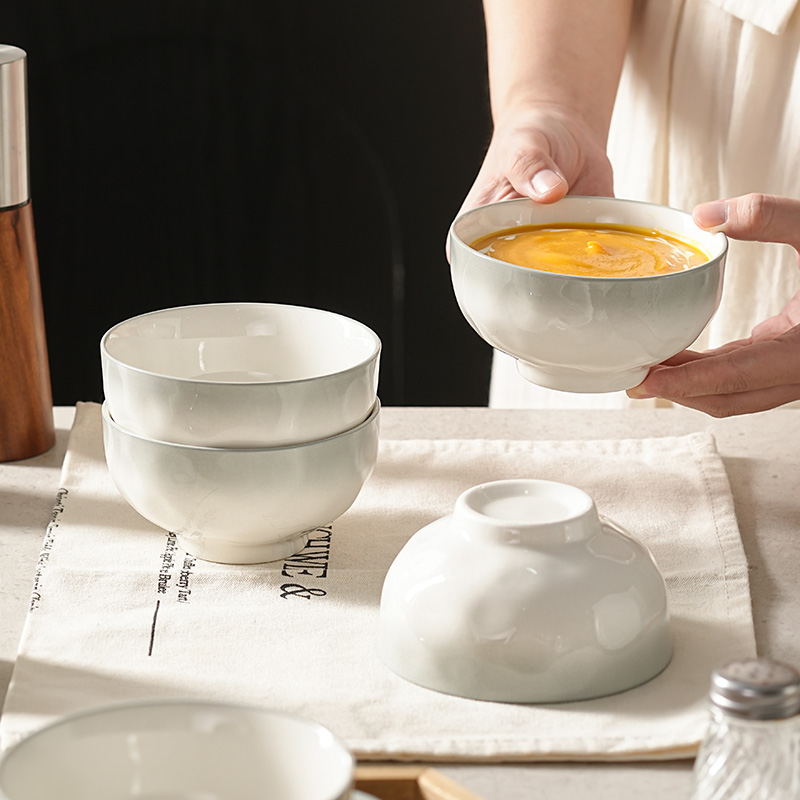 WUXIN釉下彩渐变简约陶瓷饭碗