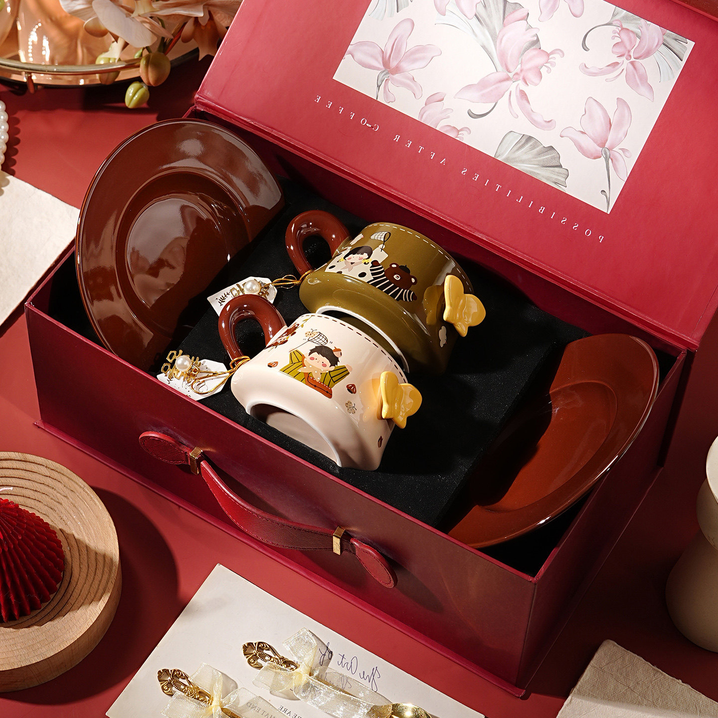 2026年情人节礼物送女友送男友结婚新婚礼物女生实用高级感情侣杯