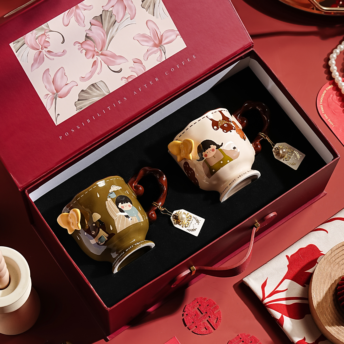 特别的新婚礼物送新人高级实用结婚礼物送新娘订婚礼物女生伴手礼