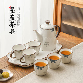 釉下彩茶杯茶壶功夫茶具套装中式家用2023新款陶瓷泡茶具礼盒日式