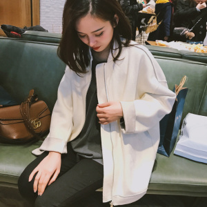 春季外套女韩版2019新款中长款宽松百搭上衣春装夹克ulzzang春秋