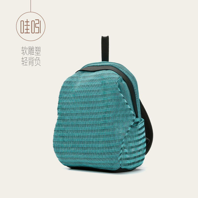 哇吲原创品牌刘盛毅双肩包2026新款时尚迷你休闲国风小背包女W875