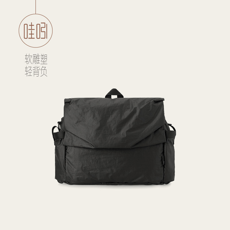 哇吲原创设计包包多功能三用包无性别时尚双肩包大容量斜挎包734B