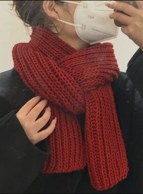 8股情人棉牛奶棉粗毛线手工编织围巾线帽子DIY材料送男女友礼物