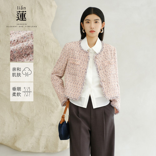 气质小香风短外套女春季新款上衣