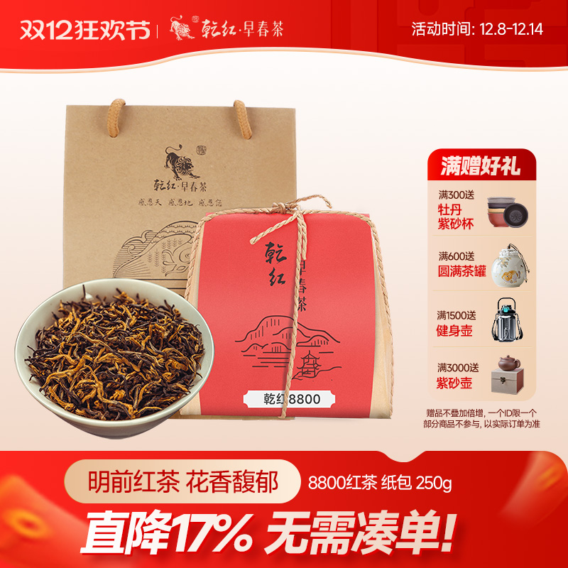 乾红早春茶宜兴明前红茶
