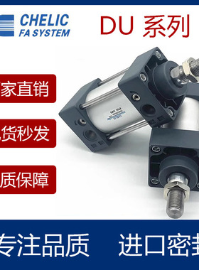 气立可CHELIC标准气缸DU/DUD/DUL32/40/50/63/80*50*75*100*150-Y