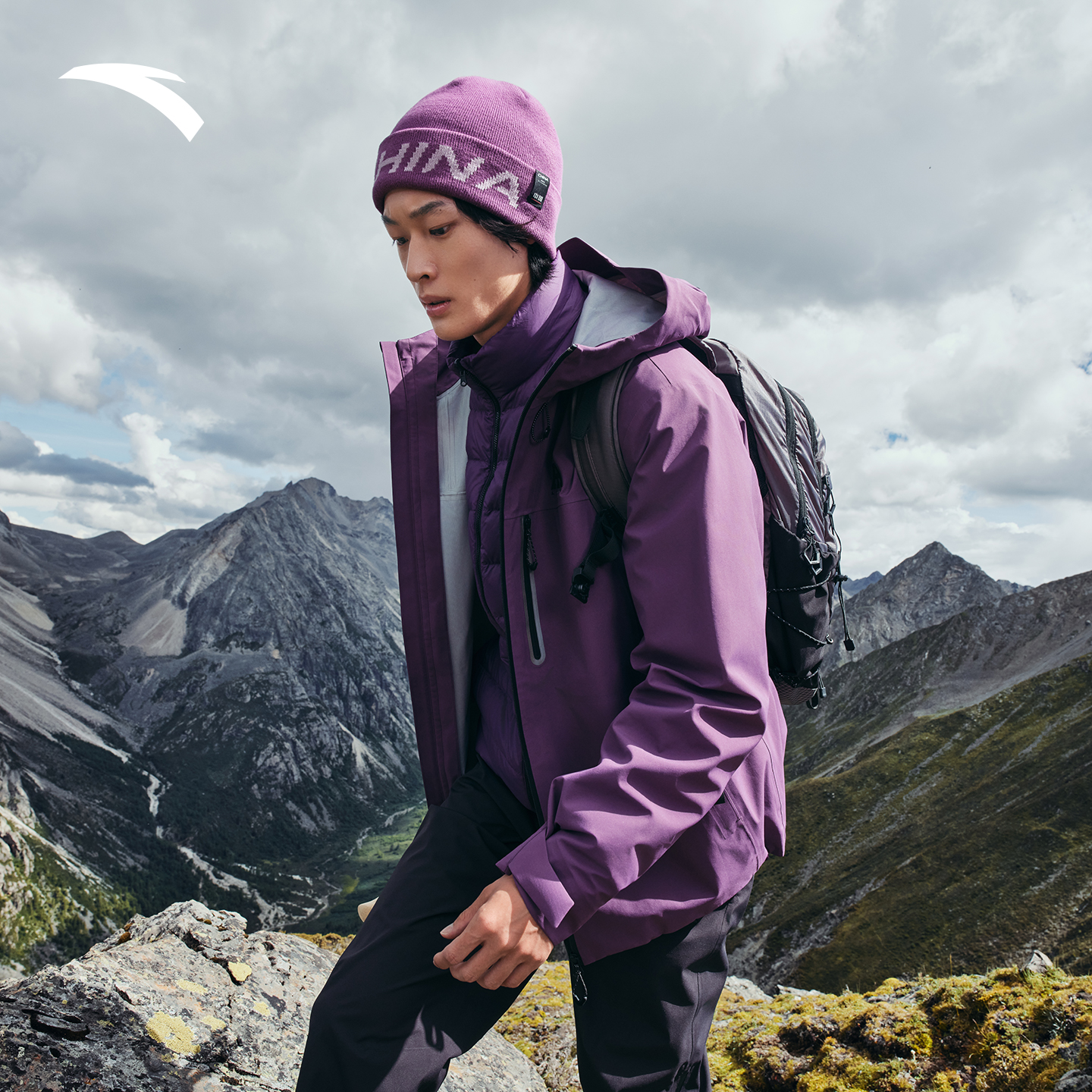 安踏大地之壳3水壳冲锋衣