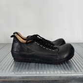 男真皮厚底手工乐福鞋 工装 拳击鞋 MA翘头复古德比鞋 暗黑丑萌大头鞋