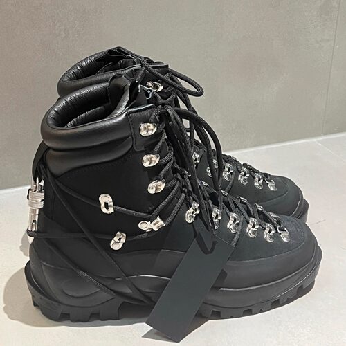 暗黑复古高帮登山鞋机车靴登山靴