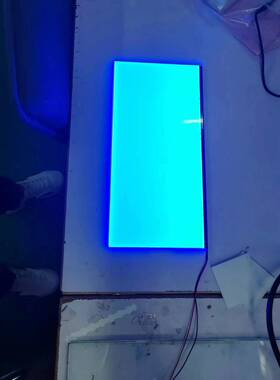 大尺寸LOOG导光板现货24V蓝色可订制当天发货