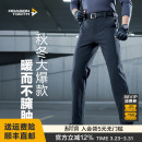 弹力直筒防风修身 龙牙寒锋战术软壳长裤 秋冬通勤保暖加绒男士