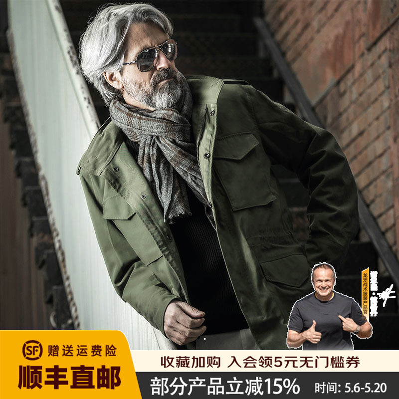 龙牙二代M65战地风衣外套修身野战战术服春秋外套男