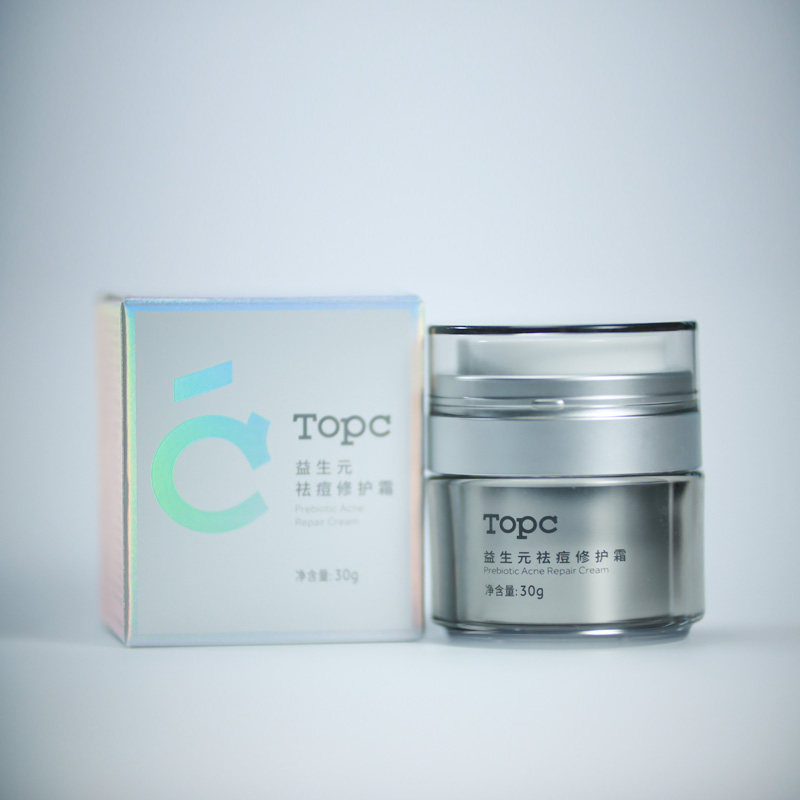 topc益生元祛痘修复霜50g 祛痘祛粉刺补水保湿修复敏感肌可用图片