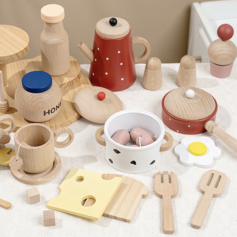 幼儿园仿真下午茶玩具互动区茶具