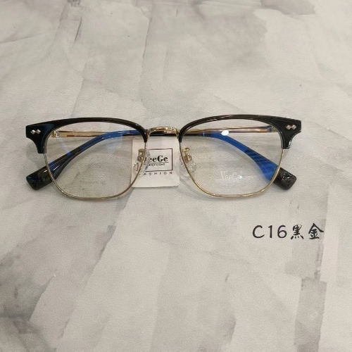 V格商务纯钛近视眼镜架