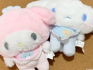 日单sanrio三丽鸥玉桂狗美乐蒂melody毛绒玩具玩偶奶嘴婴儿宝宝