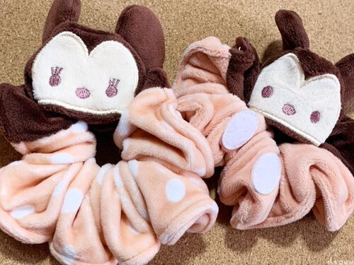 disney毛绒玩偶玩偶立体发圈头绳
