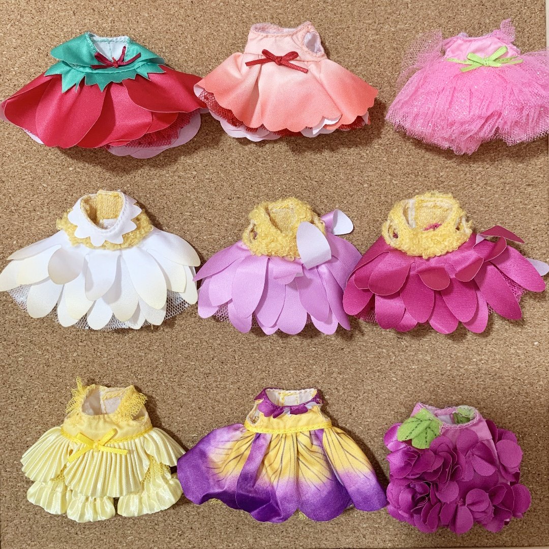 大眼娃娃omg大姐姐惊喜娜娜拿娃娃兼容连衣裙着替换装套装鞋ob11