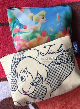 日单迪斯尼Disney小仙女Tinker Bell化妆包化妆袋收纳包文具
