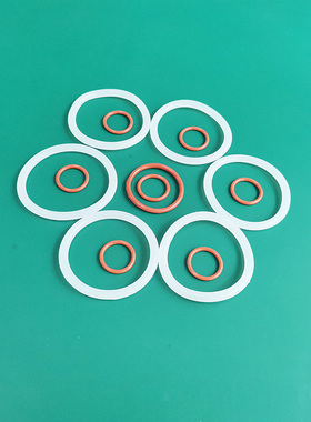 2.0线径外径30-49硅橡胶O型密封圈耐高温高压防水硅胶皮圈硅胶垫