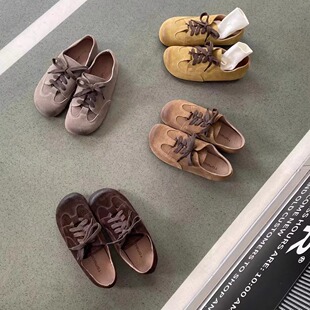 丑萌鞋 Tombor通宝25年新款 真皮软底单鞋 复古森系百搭勃肯鞋 女鞋