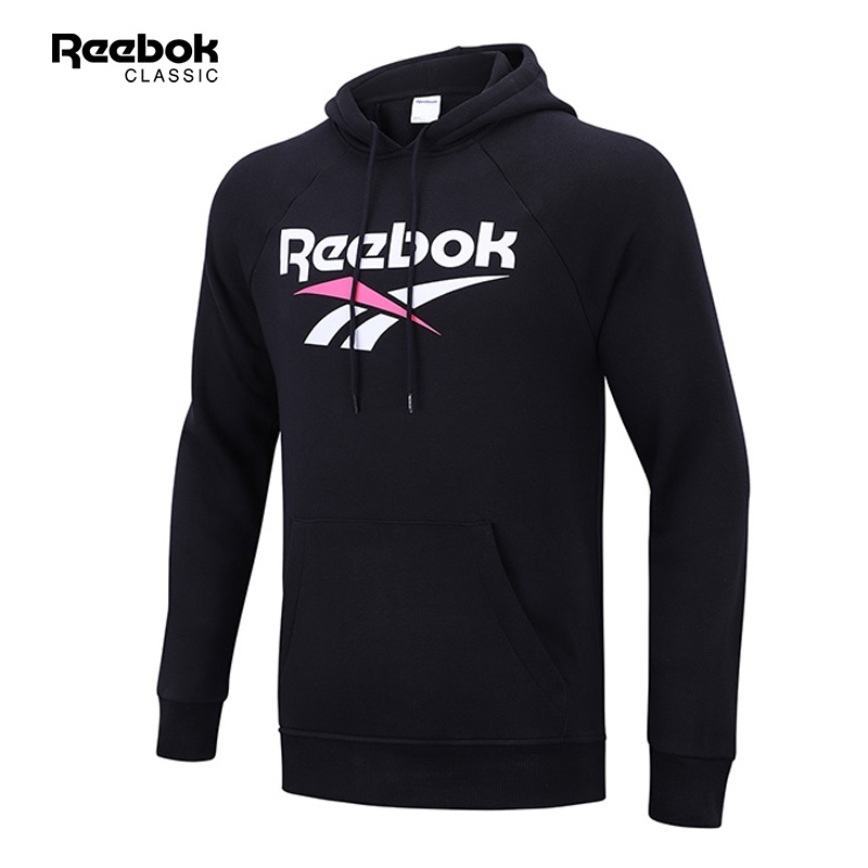 Reebok锐步运动经典CL VECTOR HOODIE男子连帽卫衣FVY27 DW9519