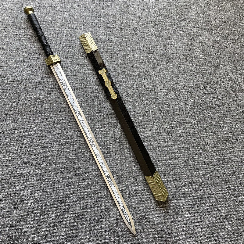 龙泉汉剑竹木道具花里胡哨拍照