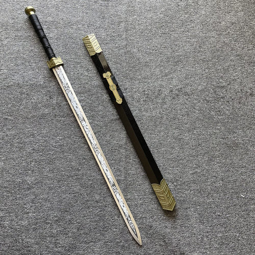 龙泉汉剑竹木道具花里胡哨拍照
