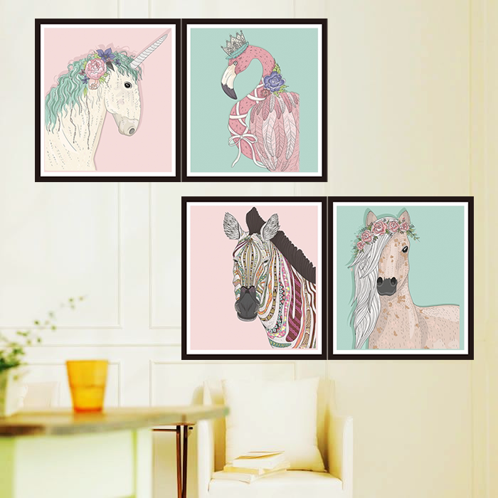 可移除墙贴简约相框客厅卧室背景简约北欧墙壁ins装饰画贴纸自粘