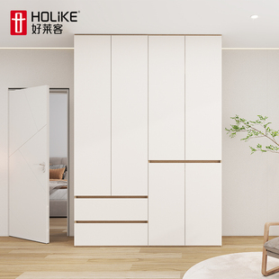 好莱客轻定制衣柜整体卧室家用平开门衣柜全屋定做全屋小户型衣柜