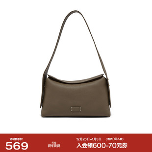 背提包25A04CX5 牛皮革时尚 Bata通勤包2025秋季 新款