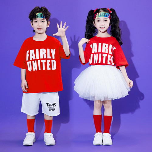 团体嘻哈啦啦操小学生运动会舞蹈