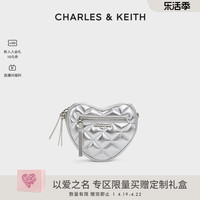 【春夏穿搭】CHARLES&KEITH新品CK2-80151353菱格爱心单肩斜挎包